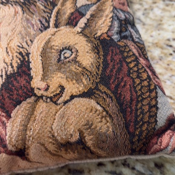 Vintage Christmas Old World Santa Claus Tapestry Throw Pillow Small - Picture 5 of 13